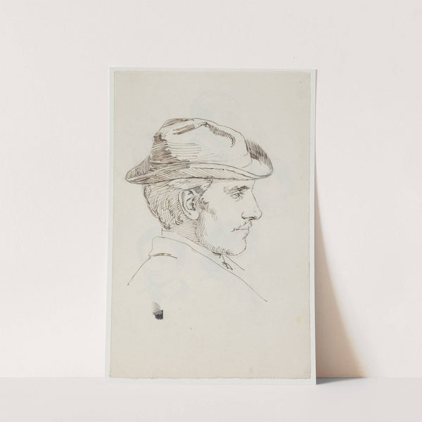 Portræt af maleren Peter Ilsted by Carl Thomsen