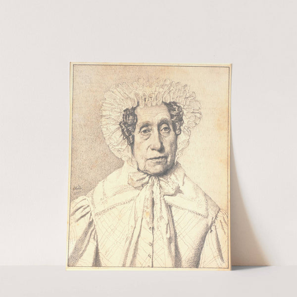 Portræt af Maren Krohn, f Rasmussen by Christen Købke