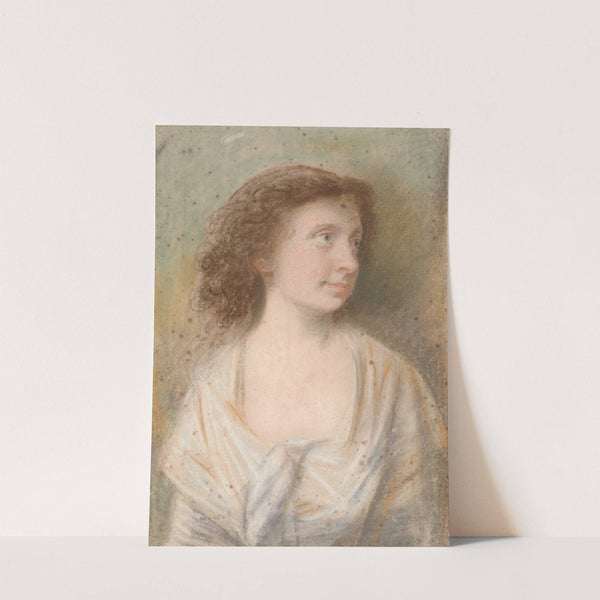 Portræt af Maria Magdalene Becker by Jens Juel