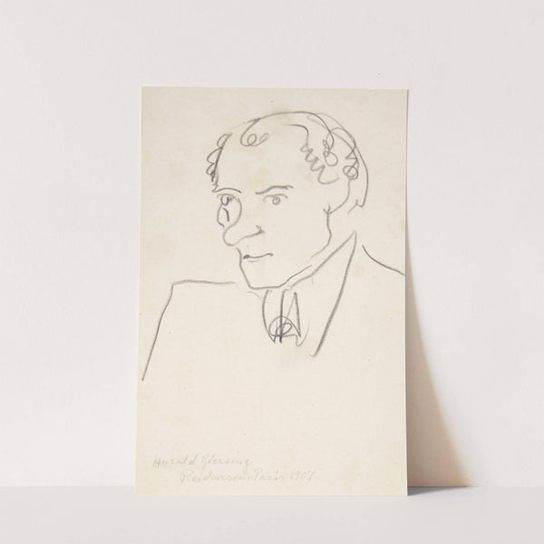 Portræt af Per Reidarson by Harald Giersing