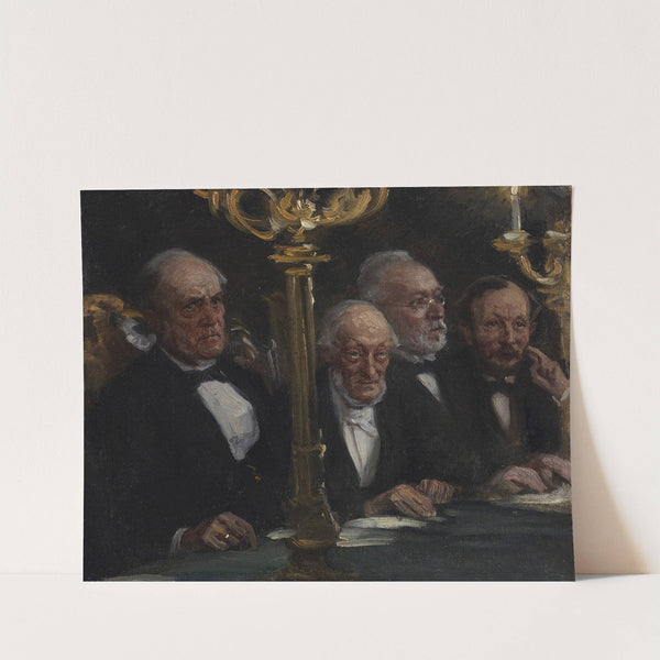 Portrætgruppe by Peder Severin Krøyer