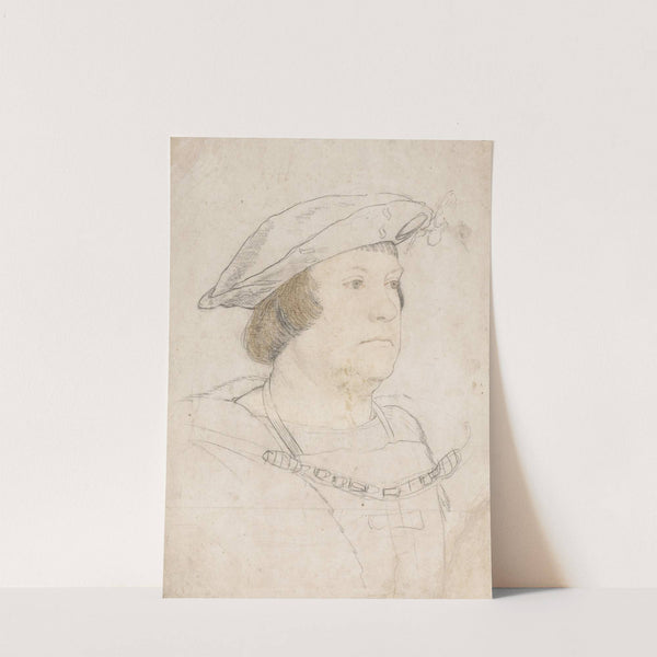 Portrair of an unknown Englishman by Hans Holbein The Younger