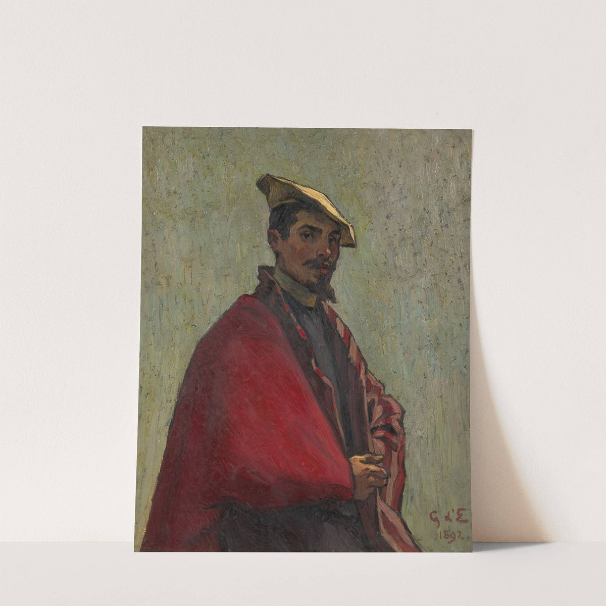 Portrait (1892) by Georges d'''Espagnat