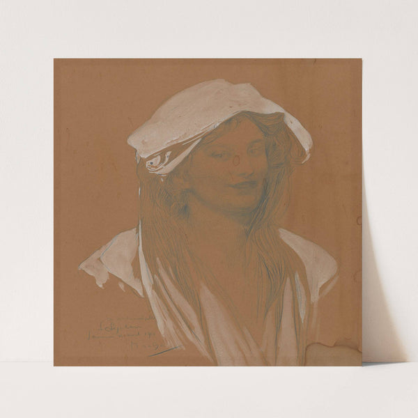 Portrait (1903) by Alphonse Mucha