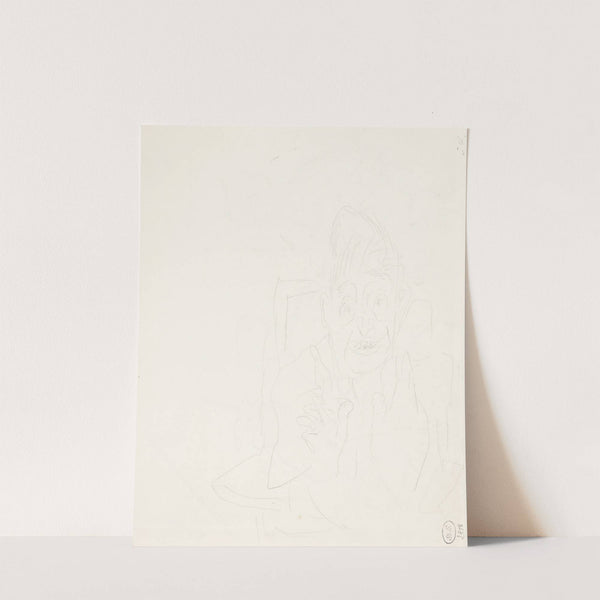 Portrait by Max Beckmann