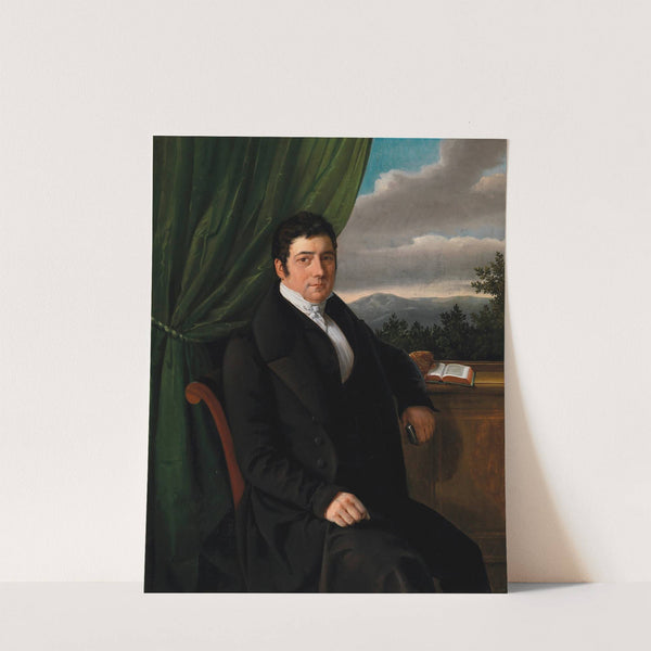 Portrait Burckhardt-Bischoff by Heinrich Beltz