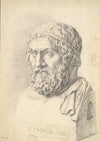 Portrait Bust of Sophocles