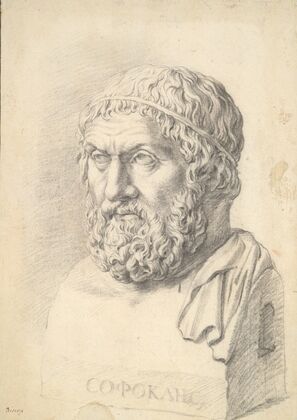 Portrait Bust of Sophocles