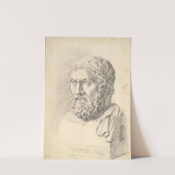 Portrait Bust of Sophocles by Jan de Bisschop