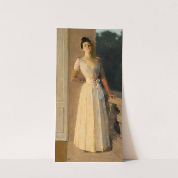 Portrait By Gaslight (c. 1900) by Albert Lynch