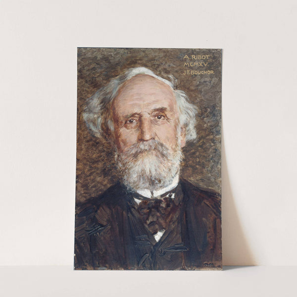 Portrait d'Albert Ribot (1842-1923), homme politique. by Joseph Félix Bouchor