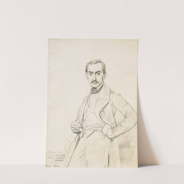Portrait d’Alphonse Hennet de Goutel (1846) by Jean Auguste Dominique Ingres