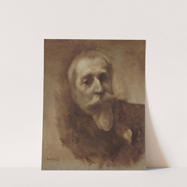 Portrait d’Anatole France (1844-1924), écrivain. (1900) by Eugène Carriere