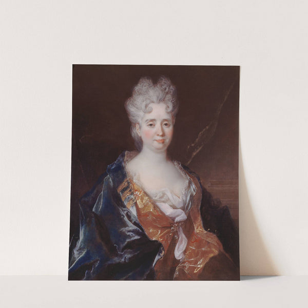 Portrait d'Anne-Thérèse de Marguenat de Courcelles, marquise de Lambert (1647-1733) by Nicolas de Largillière