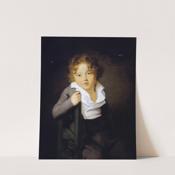 Portrait d'Ary Scheffer enfant by Johann Bernhard Scheffer