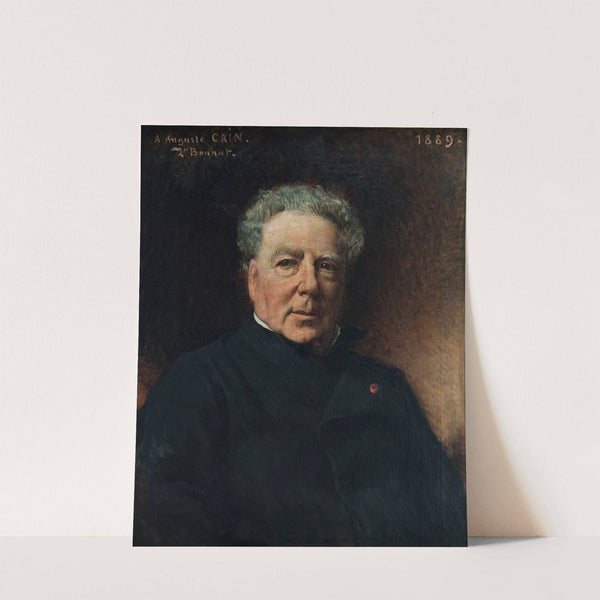 Portrait d'Auguste Cain by Georges Jules Victor Clairin