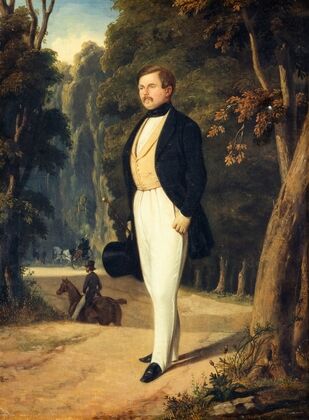 Portrait d’Augustin Grisier (1791-1865), maître d’armes