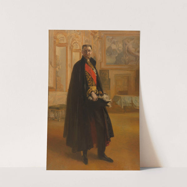 Portrait de Camille Barrère au palais Farnèse (1906) by Albert Besnard