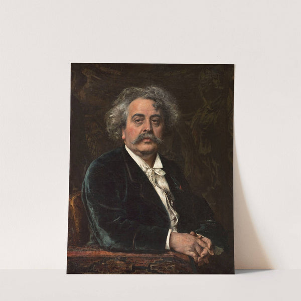 Portrait de Carrier-Belleuse (1877) by Fernand Cormon