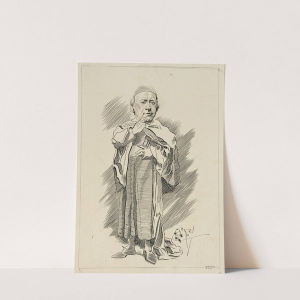 Portrait de Charles Emile Freppel by Manuel Luque