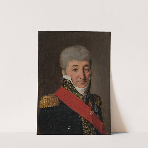 Portrait de Charles Pierre François Augereau by Louis Léopold Boilly