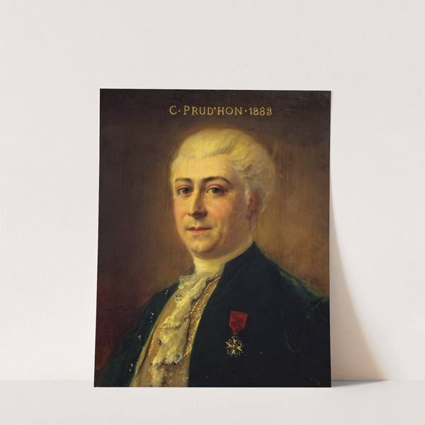 Portrait de Charles Prud'hon (1843-1930), sociétaire de la Comédie-Française en costume de scène. by Daniel Bérard