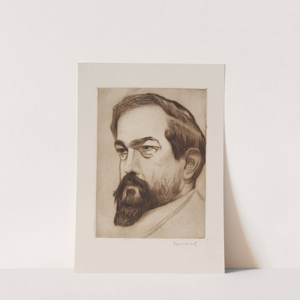 Portrait de Claude Debussy (1912) by Raphael Schwartz