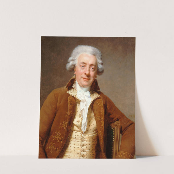 Portrait de Claude-Nicolas Ledoux(1736-1806), architecte. by Michel-Martin Drolling