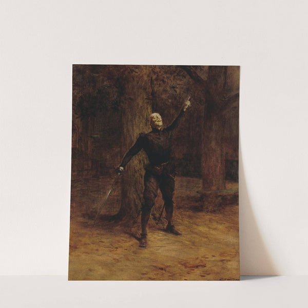 Portrait de Constant Coquelin dans le rôle de Cyrano de Bergerac by Théobald Chartran