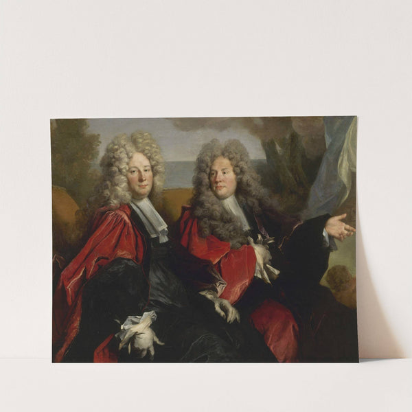 Portrait de deux échevins en fonction en 1702 by Nicolas de Largillière