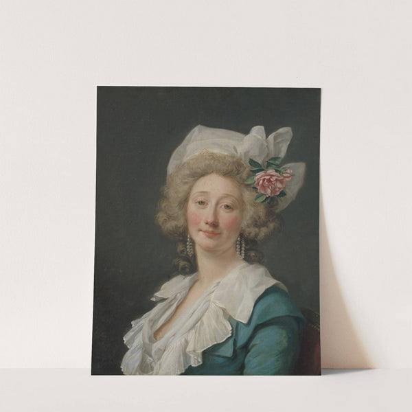 Portrait de femme. by Jean-François Gilles Colson