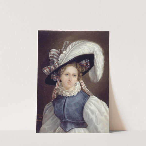 Portrait de femme by Théophile Gautier