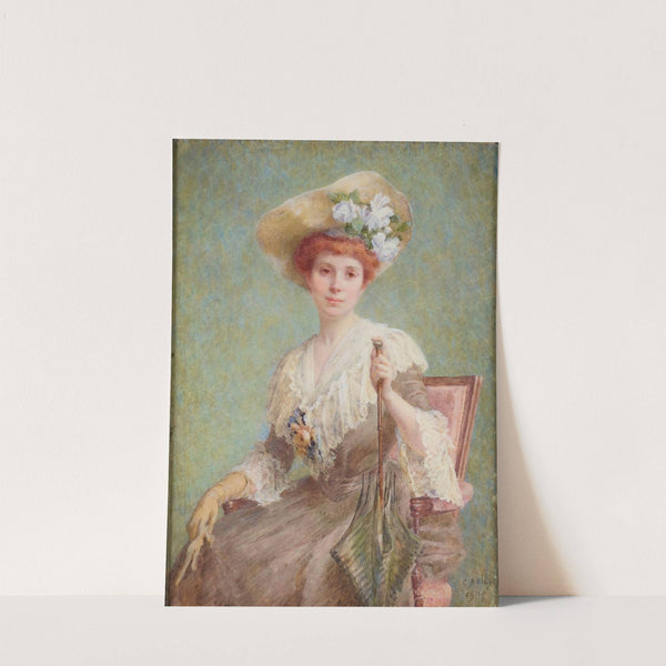 Portrait de femme by Caroline Baily