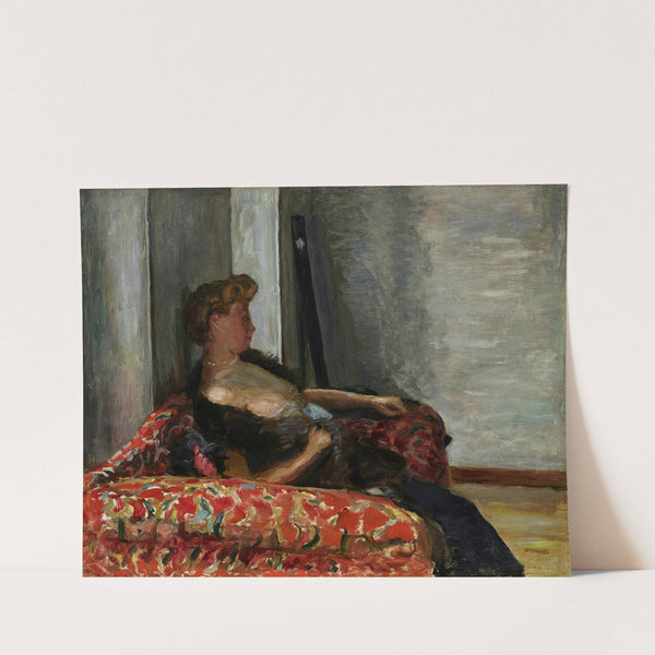 Portrait de femme by Pierre Bonnard