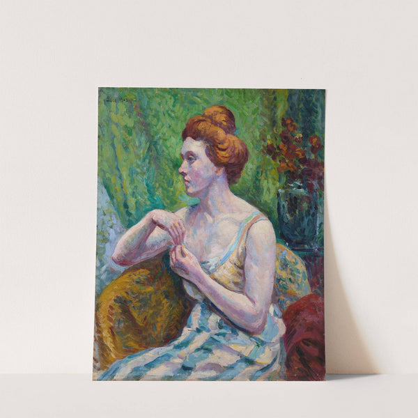 Portrait de femme (1903) by Maximilien Luce
