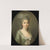Portrait de femme (18th century) by Antoine Vestier