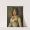 Portrait de femme, autrefois identifiée comme Anne-Josèphe Théroigne de Méricourt by Pierre-Nicolas Selles