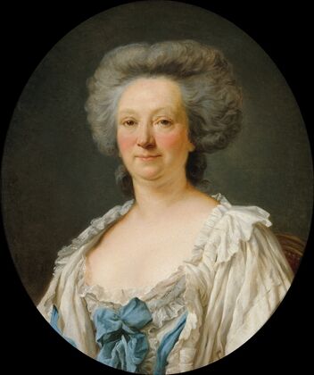 Portrait de femme autrefois identifiée comme Mme Geoffrin — size preview