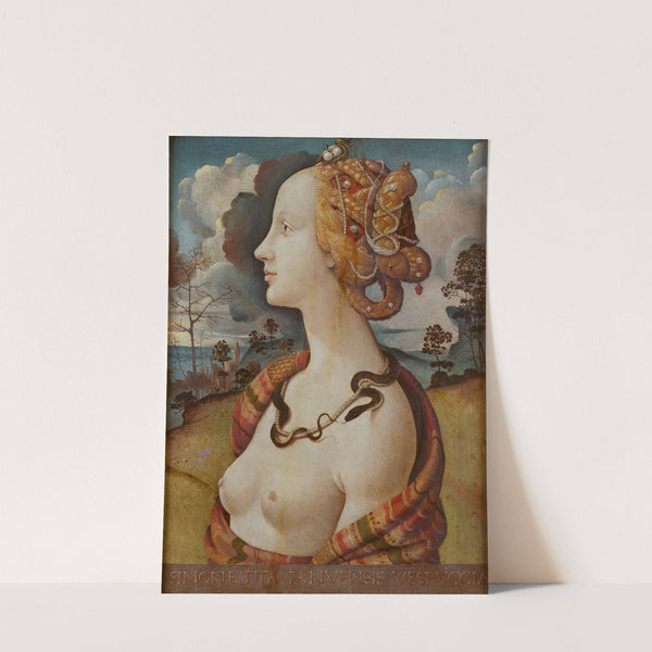 Portrait de femme dit de Simonetta Vespucci by Piero di Cosimo