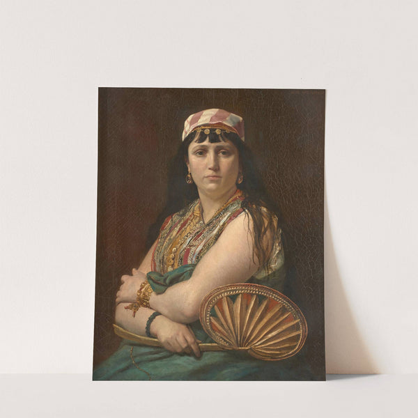 Portrait de femme en orientale by Auguste-Alexandre Hirsch