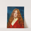 Portrait de femme rousse.1876 by Carolus-Duran