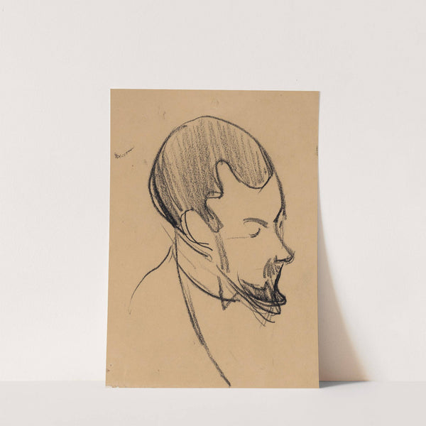 Portrait de Forbes-Robertson tourné vers la droite (1892) by Armand Seguin