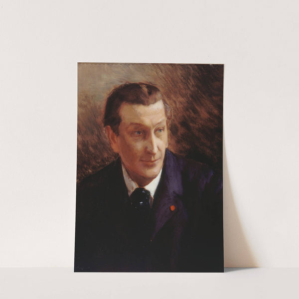 Portrait de François Coppée (1842-1908), auteur dramatique et poète by Georges Antoine Rochegrosse