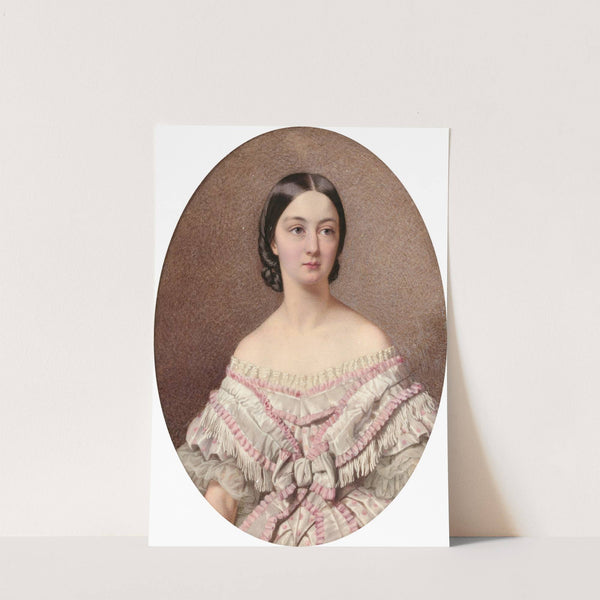 Portrait de Françoise de Bragance, princesse du Brésil by Eduardo De Lobo De Moira