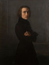 Portrait de Franz Liszt (1811-1886), compositeur et pianiste