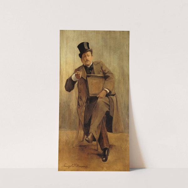 Portrait de Georges Courteline (1858-1929), écrivain by Léopold Stevens