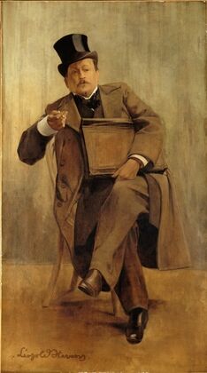 Portrait de Georges Courteline (1858-1929) (circa 1898)