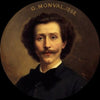 Portrait de Georges Monval (1845-1910), archiviste-bibliothécaire de la Comédie-Française. (1883)
