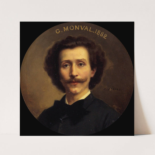 Portrait de Georges Monval (1845-1910), archiviste-bibliothécaire de la Comédie-Française. (1883) by Daniel Bérard