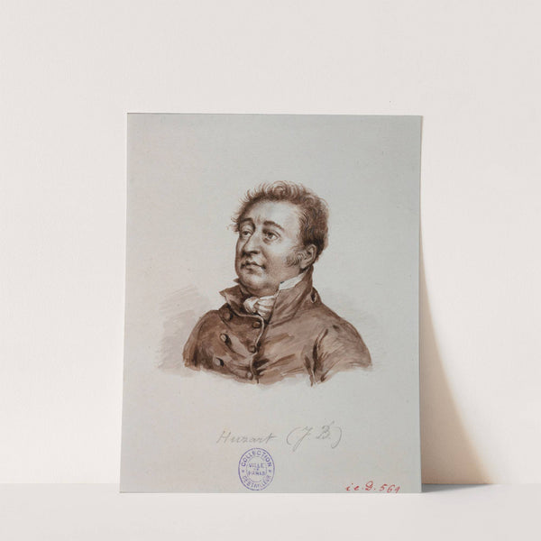 Portrait de Jean-Baptiste Huzard by Julien Léopold Boilly